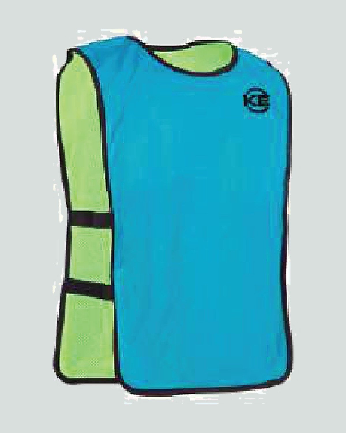 Custom training bib — plain, numbered or reversible — On Wheel International, Sialkot
