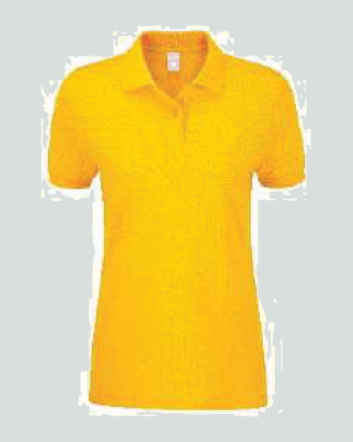 Custom polo shirt — women — shaped side seam, shorter body — On Wheel International, Sialkot